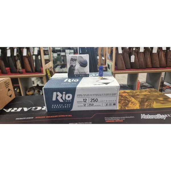 250 Cartouches trap Rio target 24 gr en 7,5