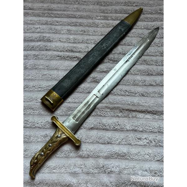 Glaive fran�ais mod�le 1771 d'artillerie - Louis XV