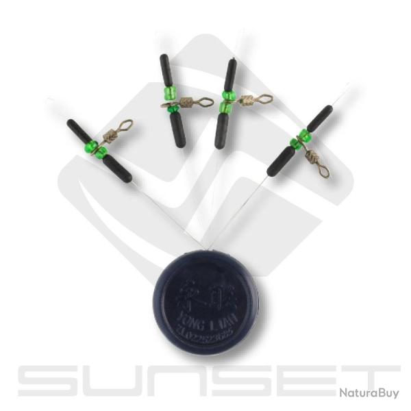 Stop Float + Perles Verre + Rolling Sunset St-S-5017 M Par 4 BLACK - NICKEL