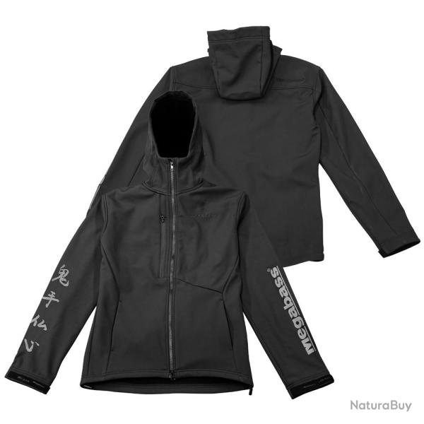 Veste Megabass Blowattack Black S Noir