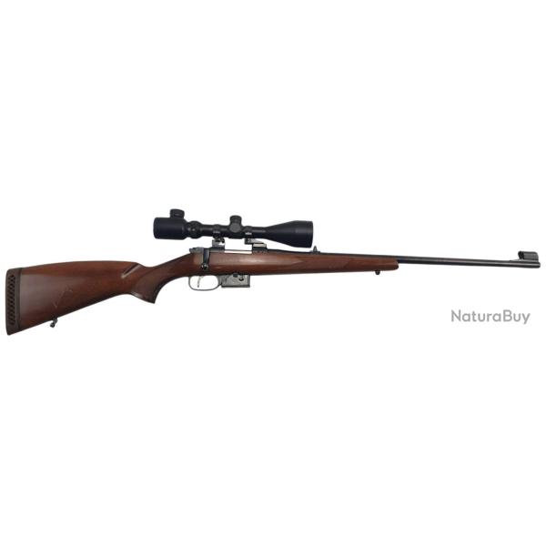 OP OCCASION - CARABINE CZ 527 CAL.222REM + LUNETTE BARSKA 3-12x50IR SUR MONTAGE PIVOTANT