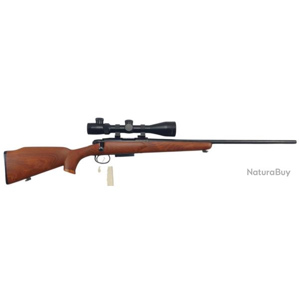OP OCCASION - CARABINE REMINGTON 788 BOIS CAL.222REM + LUNETTE 2.5-10x50