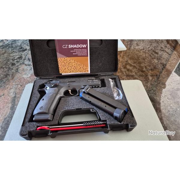 Pistolet semi-automatique CZ 75 Shadow SP 01 - 50eme anniversaire - 9 mm