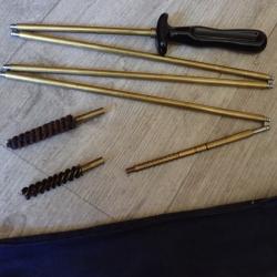 Baguette et &eacute;couvillons pour nettoyage fusils