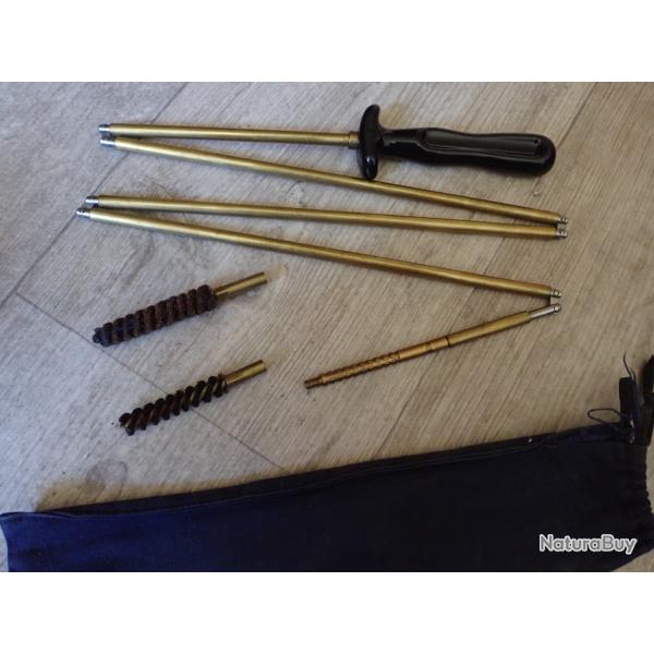Baguette et �couvillons pour nettoyage fusils