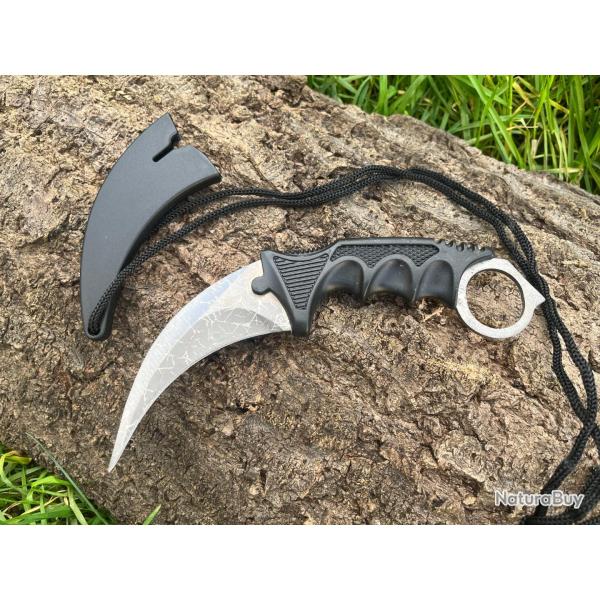 Karambit lame grise - ench�re