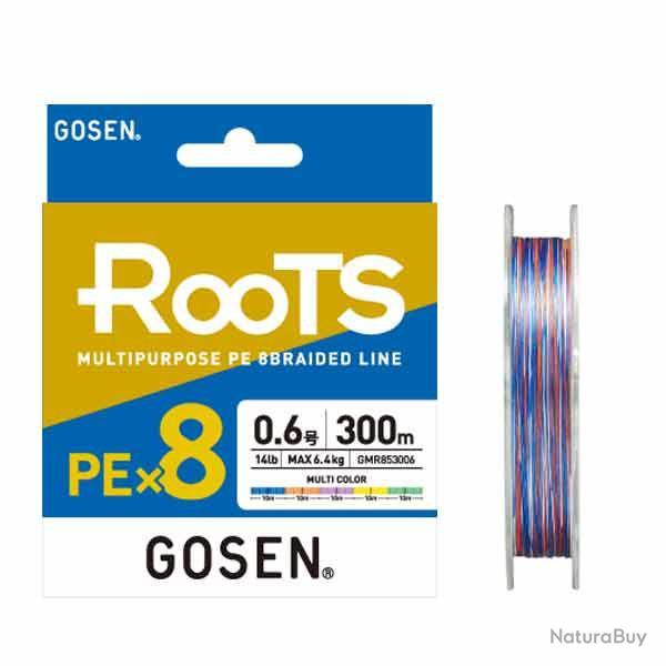 Gosen Roots Multicolor Pex8 300m - Pe 1.0