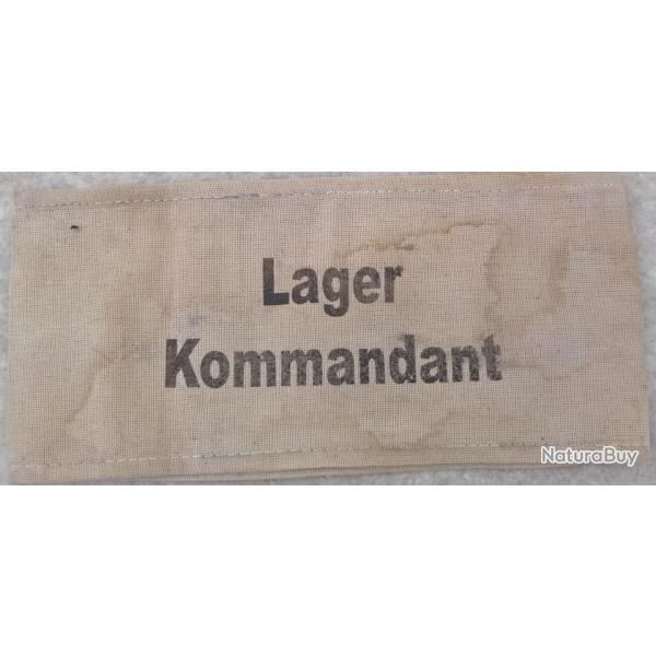 Repro brassard Allemand WW2 Lager Kommandant