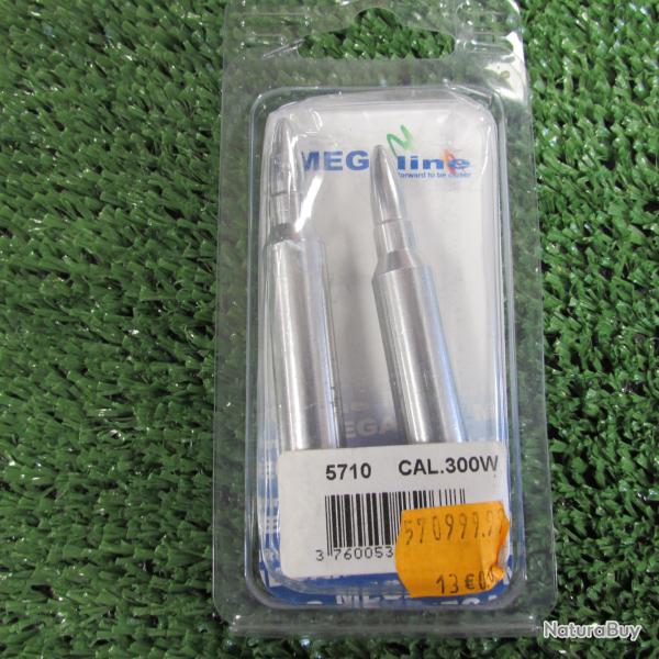 Douilles armotisseurs de marque MEGALINE calibre 300 WIN