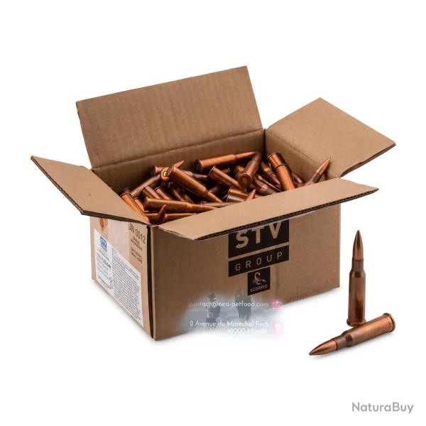MUNITIONS STV SCORPIO 7.62X54R FMJ BERDAN X300