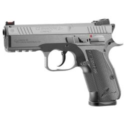 Pistolet CZ Shadow 2 Compact Industrial Silver 9x19 - 2 Chargeurs