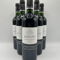 2021 Ch&acirc;teau Beaulieu Grand Vin de Bordeaux Cuv&eacute;e Arthur - 1� - Sans Prix R&eacute;serve - 6 - Bouteilles