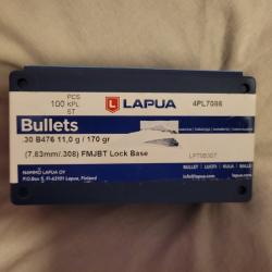 Lapua Lock Base B476 170 gr FMJBT