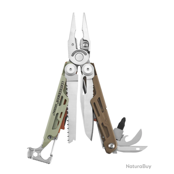 Leatherman Signal Mesa Verde - outil multifonction avec 19 outils - 833321