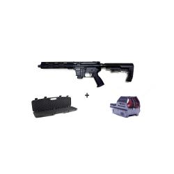 MESSERSCHMITT AR-9 NOIR CAL. 9X19 / CANON 10.5" / ARME NEUVE EN PACK
