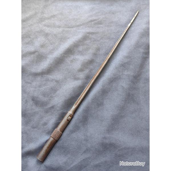 Ba�onnette MAS 36 1er type moletage droit - France