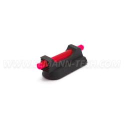 EEMANN TECH GUIDON FIBRE OPTIQUE ROUGE 1,5mm - LARGEUR 3 mm - POUR CZ 75 / SHADOW 2 ET-130325