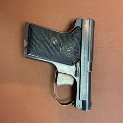Pistolet manufacture Saint Etienne "Le Fran&ccedil;ais" - Cal.6.35 - 1 euro sans prix de r&eacute;serve