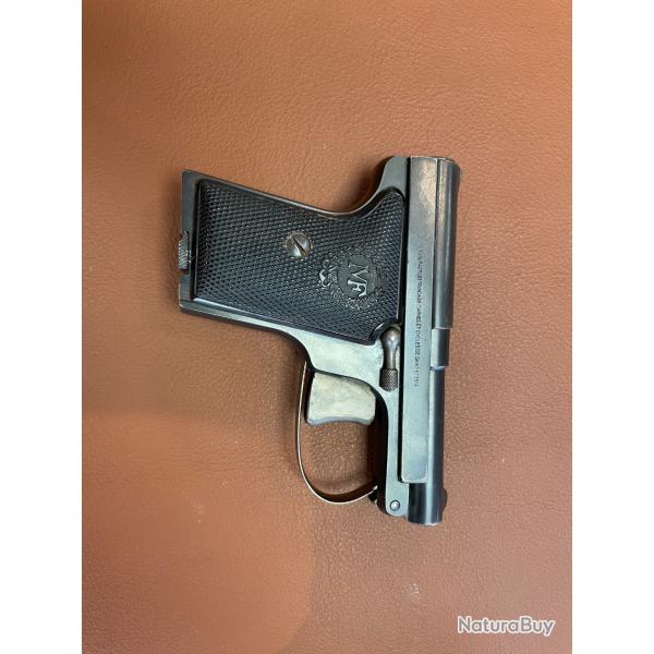 Pistolet manufacture Saint Etienne "Le Fran�ais" - Cal.6.35 - 1 euro sans prix de r�serve