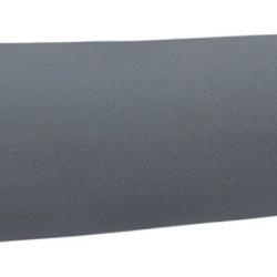 Appui t&ecirc;te chaise longue textil&egrave;ne gris 40x7,5x15 cm confortable