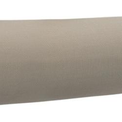 Appui t&ecirc;te chaise longue textil&egrave;ne taupe 40x7,5x15 cm confortable
