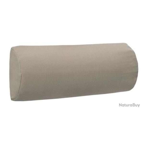 Appui t�te chaise longue textil�ne taupe 40x7,5x15 cm confortable