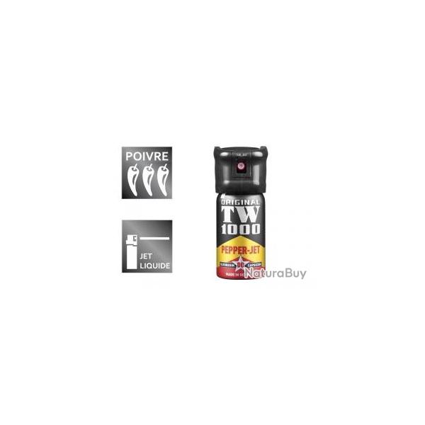 TW 1000 BOMBE AUTO DEFENSE JET LIQUIDE 40ML