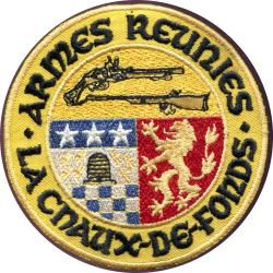 Patch Tissu -  ARMES REUNIES LA CHAUX DE FONDS -  PRIX PORT COMPRIS