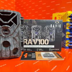 Pi&egrave;ge photo-vid&eacute;o RAVIK RAV100 + Carte SD 32GB + Piles VARTA