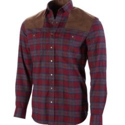 Chemise Browning Frederick &agrave; carreaux bleu et rouge taille L
