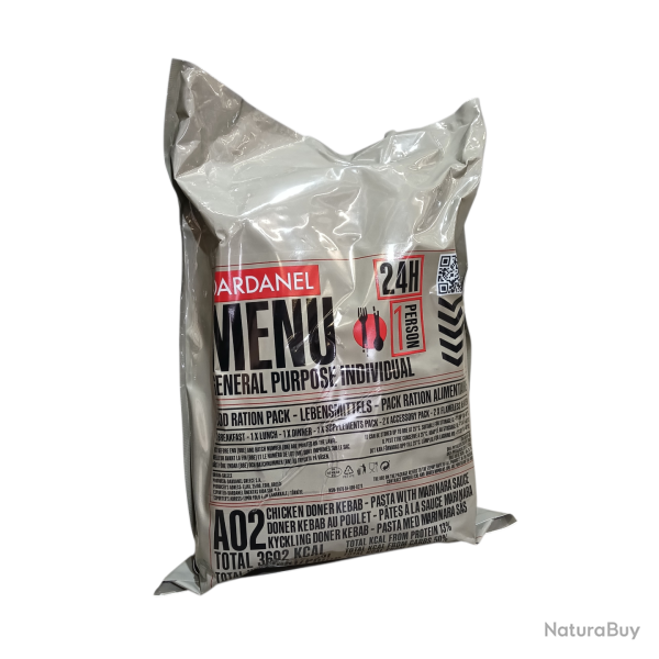 Ration militaire MRE Grecque - 02