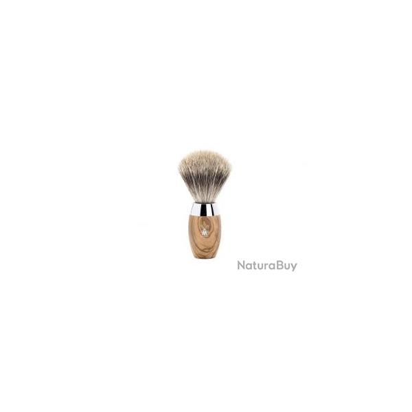 Blaireau MUHLE KOSMO pur gris monture olivier