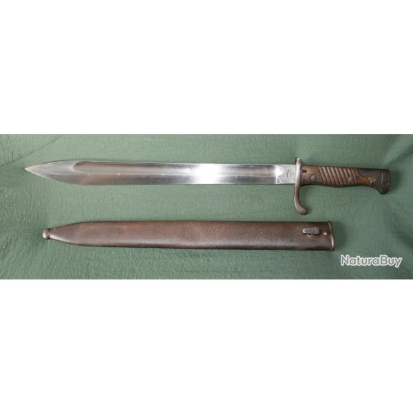 Ba�onnette Allemande S98/05 Bouch�re - V.C. SCHILLING SUHL  - Avec Fourreau Fer