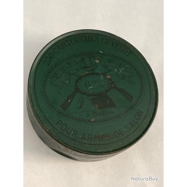 Bo�te de cartouches anciennes en m�tal