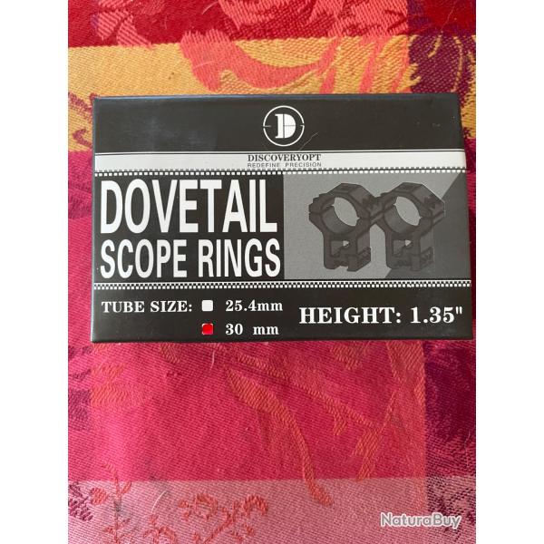 Collier  Discovery Haut diam 30 mm rail de 11 mm