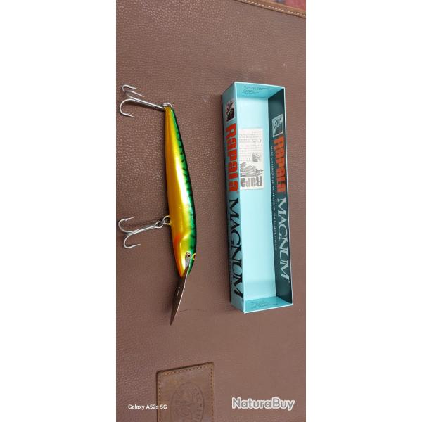 rapala plongeant cdmag magnum 18 cm  GM (green mackerel) :20 euros