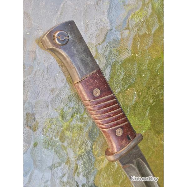 Ba�onnette Sg 84 98 ww2 pour Mauser 98k sans fourreau WKC Solingen fourniture sans WaA
