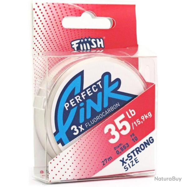 NYLON FIIISH FLUOROCARBON PERFECT LINK 30 METRES 0.553 mm