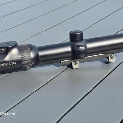 Swarovski Z6i 1-6x24 &agrave; Rail SR, 2&egrave;me g&eacute;n&eacute;ration + montage blaser ( r93, r8, k95, sauer 505....)