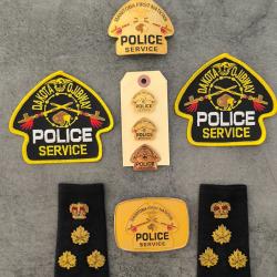 POLICE SERVICE MANITOBA CANADA Ameridiens, western, cowboy