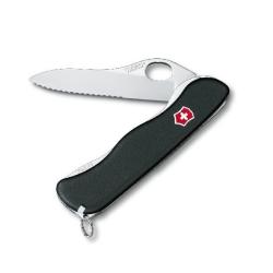 Couteau VICTORINOX Sentinel lame crant&eacute;e