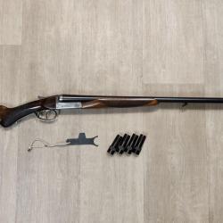 Fusil juxtapos&eacute; LEBEAU-COURALLY - Cal. 20/65 - Canons 70 cm (Occasion)