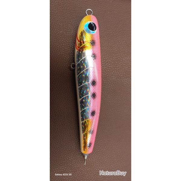 LEURRE STICKBAIT HERU MODELE ULUA 120 ROSE:35 AU LIEU DE46 EUROS