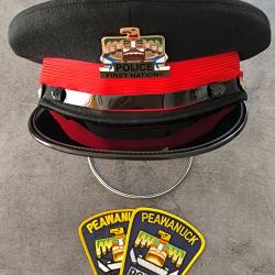 POLICE FIRST NATION ONTARIO CANADA Am&eacute;rindiens, western, cowboy.