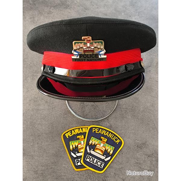 POLICE FIRST NATION ONTARIO CANADA Am�rindiens, western, cowboy.