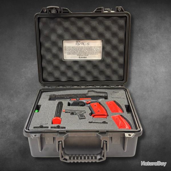 PISTOLET SFX RIVAL-S DARKSIDE CUSTOM RED - CANIK �DITION LIMIT�E