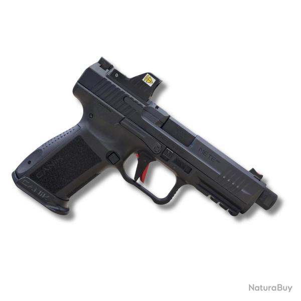 PISTOLET METE SF COMBAT 9X19 + POINT ROUGE MECANIK MO1 - CANIK