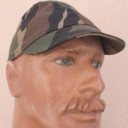 -*- Tour de t&ecirc;te 57 cm -*- Casquette Bigeard camouflage CE sans nuqui&egrave;re
