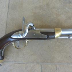 Pistolet 1822 T Bis de Marine &agrave; Tulle