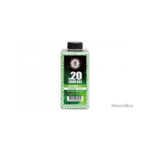 Bouteille 2700 Billes Tra�ante Verte (G&G) 0.20 Non